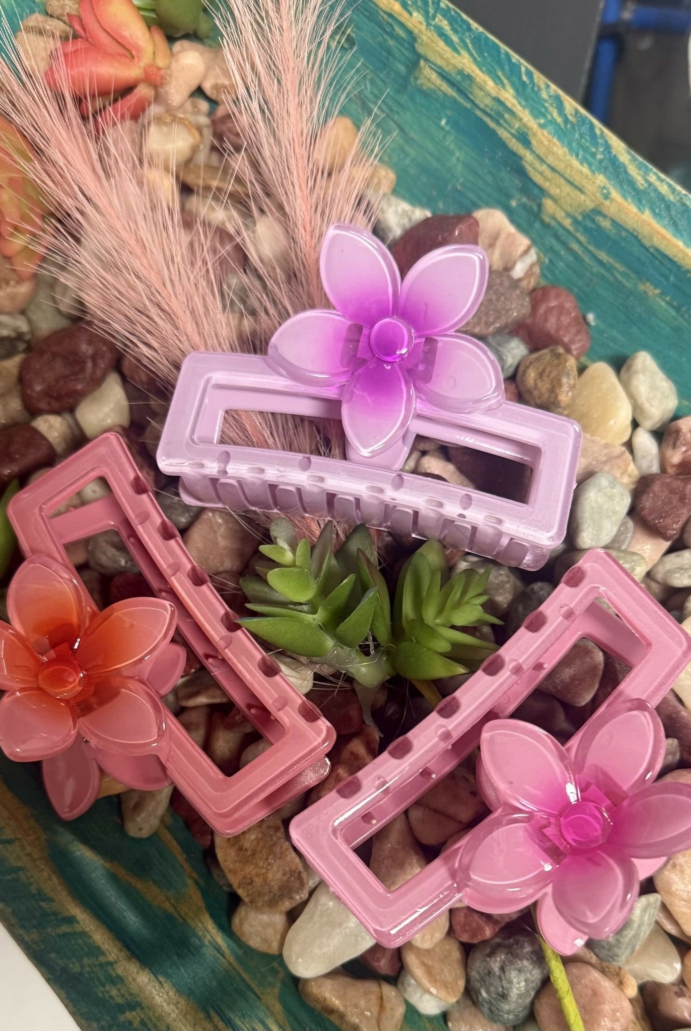 Poppy Hair Claw Clip - Deadwood South Boutique & Company LLC