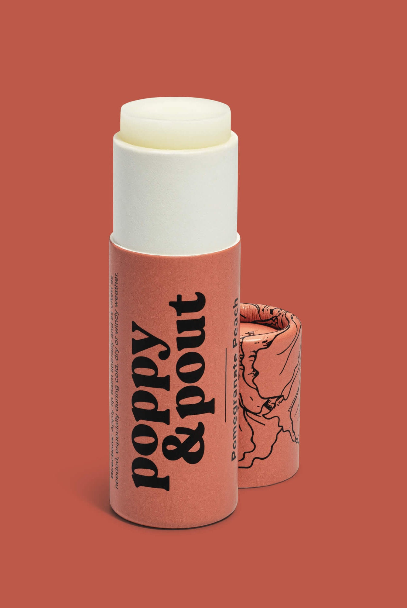 Poppy & Pout Lip Balm - Deadwood South Boutique & Company LLC