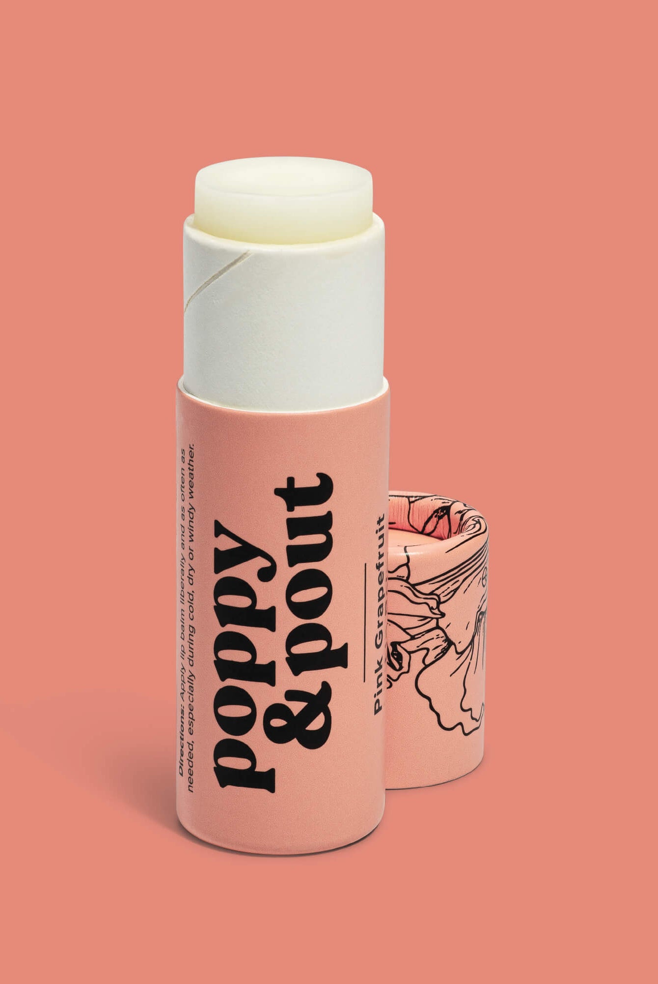 Poppy & Pout Lip Balm - Deadwood South Boutique & Company LLC