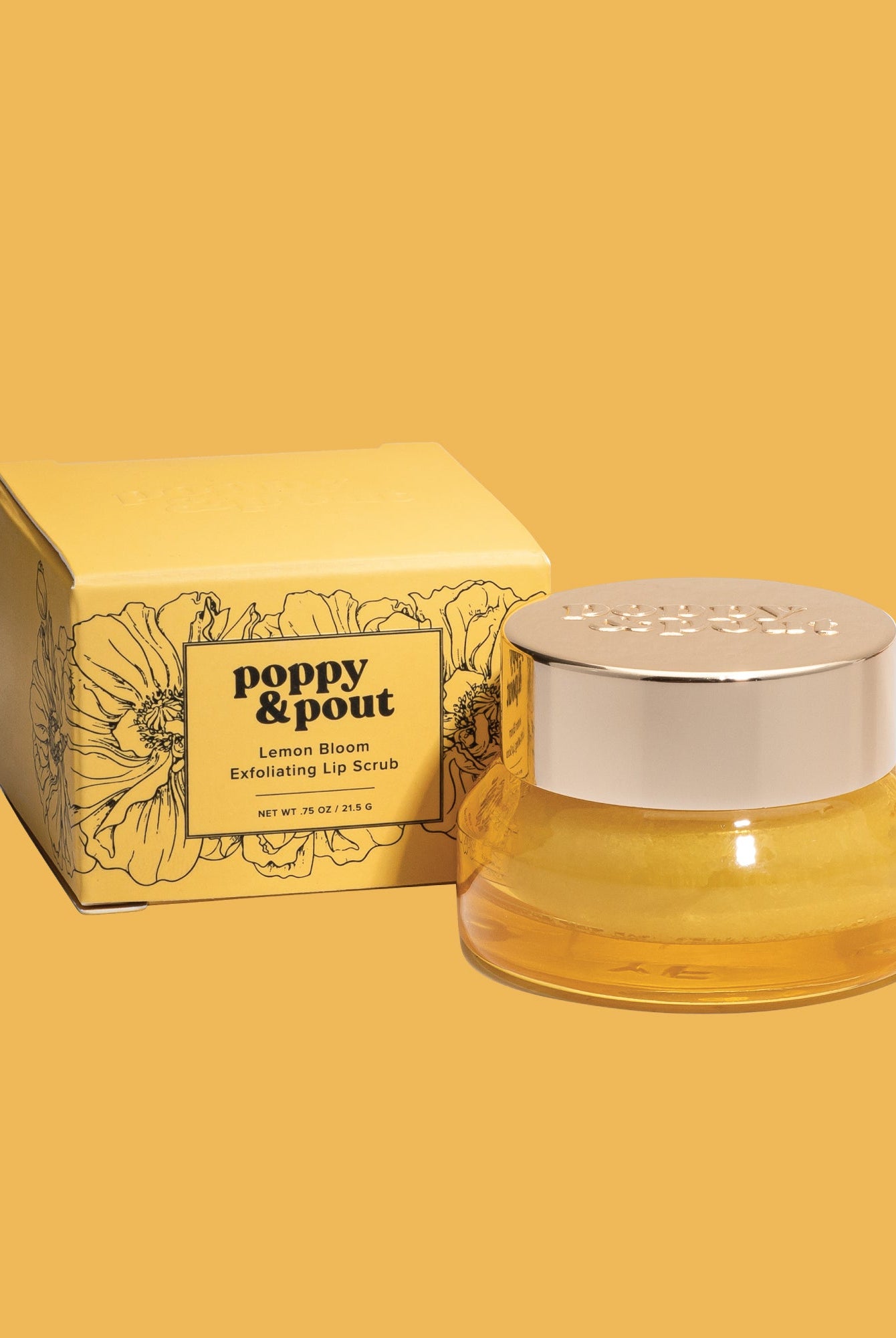 Poppy & Pout Lip Scrub - Deadwood South Boutique & Company LLC