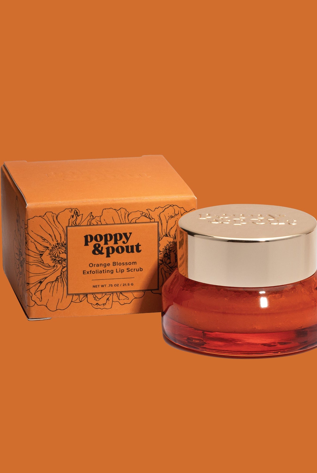 Poppy & Pout Lip Scrub - Deadwood South Boutique & Company LLC