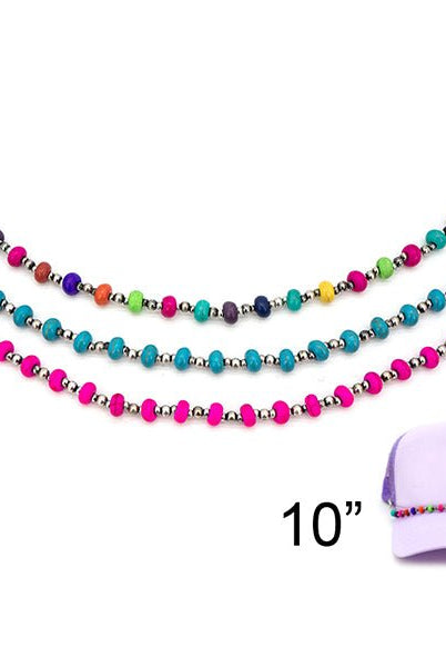 Posh Pearl Fashion Trucker Cap Chain - Deadwood South Boutique & Company LLC