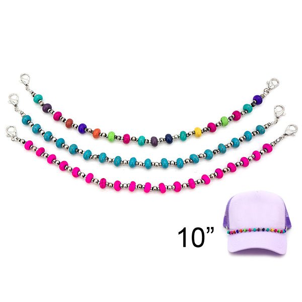 Posh Pearl Fashion Trucker Cap Chain - Deadwood South Boutique & Company LLC