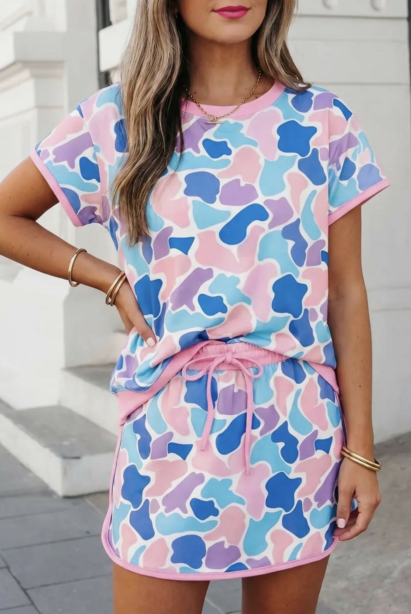 Preppy Camo 2pc Skort Set - Deadwood South Boutique & Company LLC