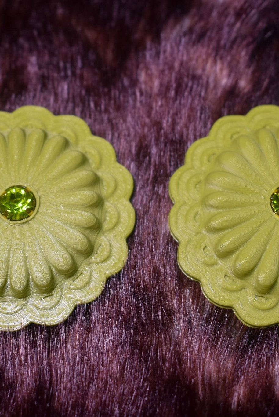 RAHYA Concho Statement Earrings - Deadwood South Boutique & Company LLC