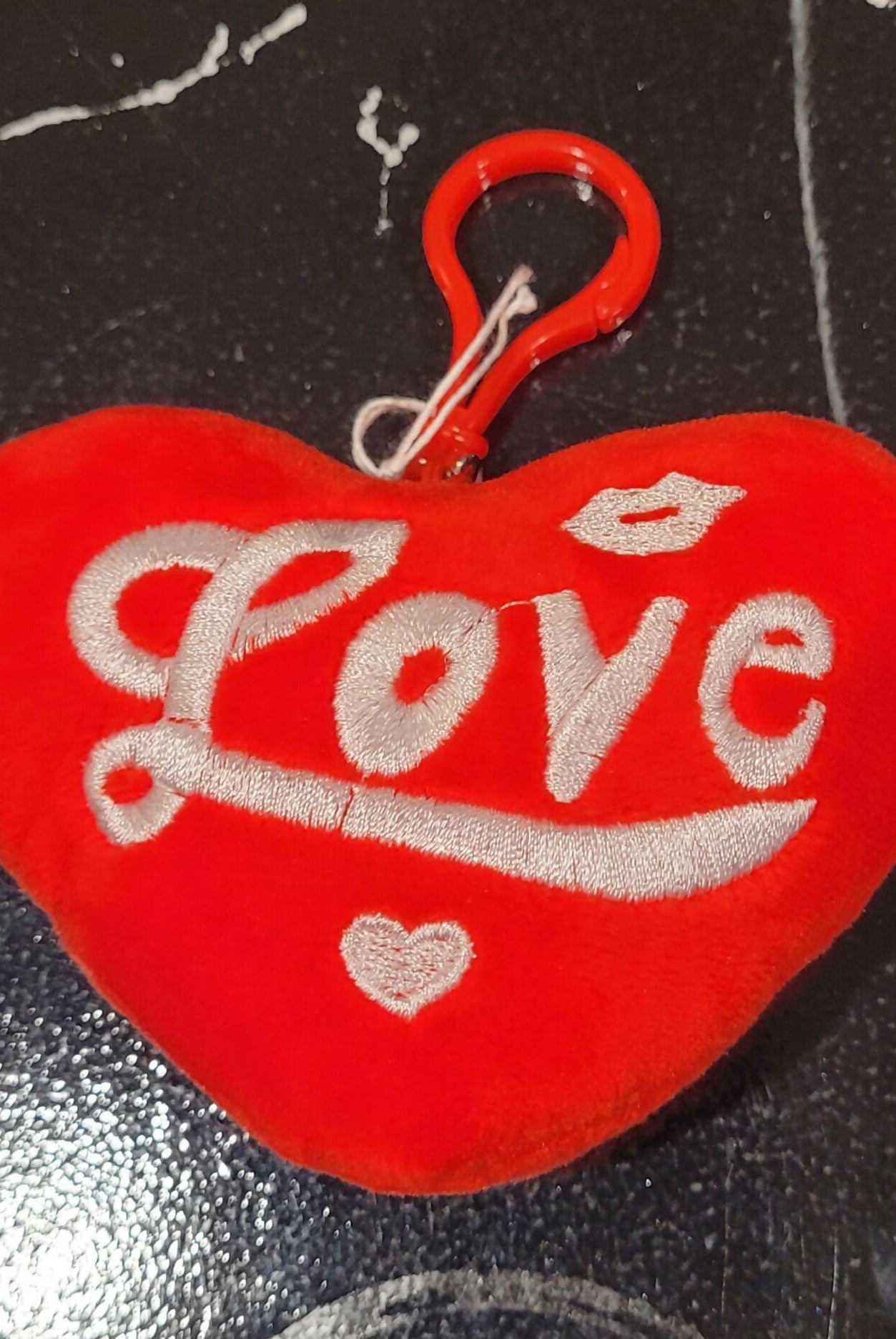 Red Heart Keychain - Deadwood South Boutique & Company LLC