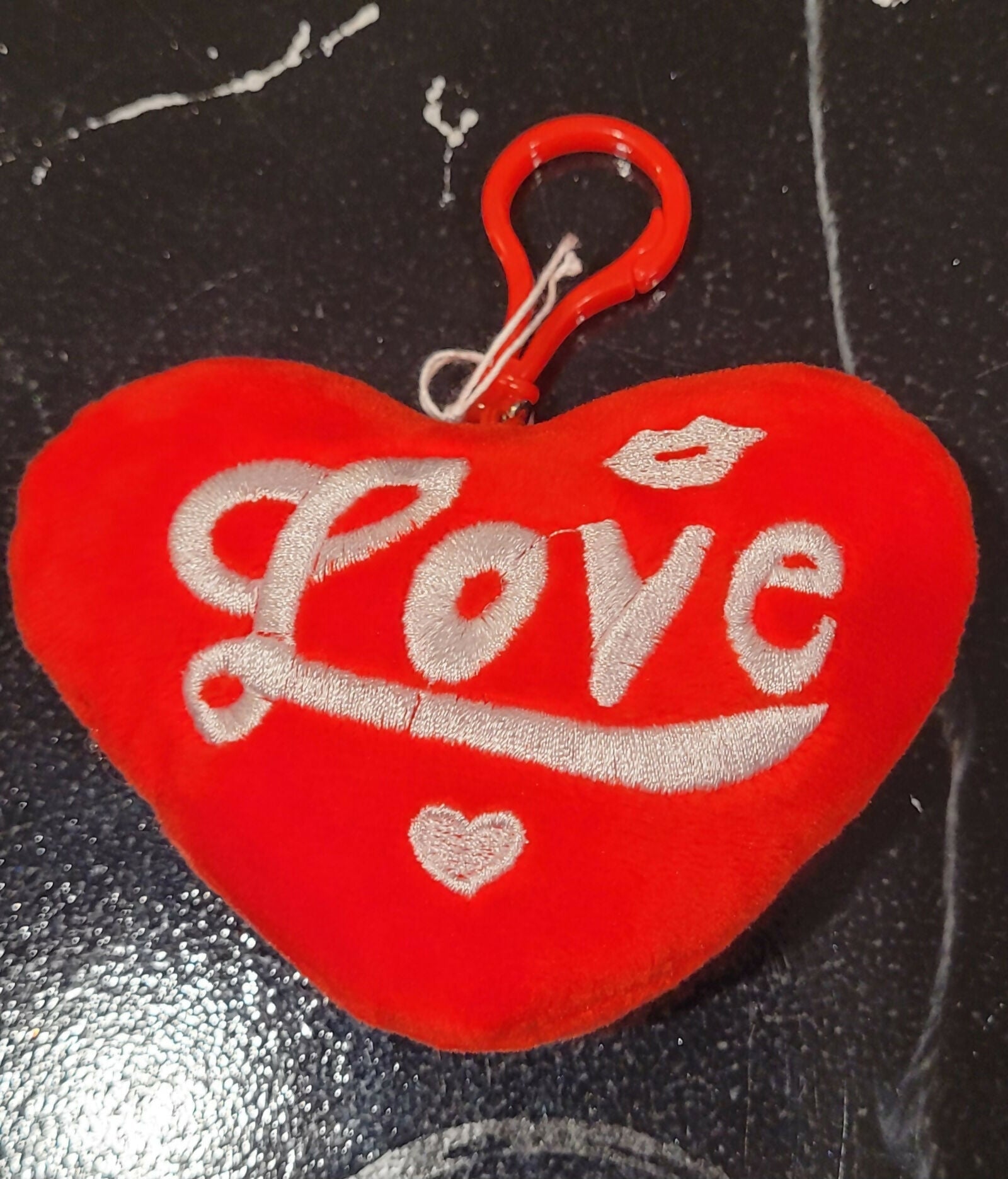 Red Heart Keychain - Deadwood South Boutique & Company LLC