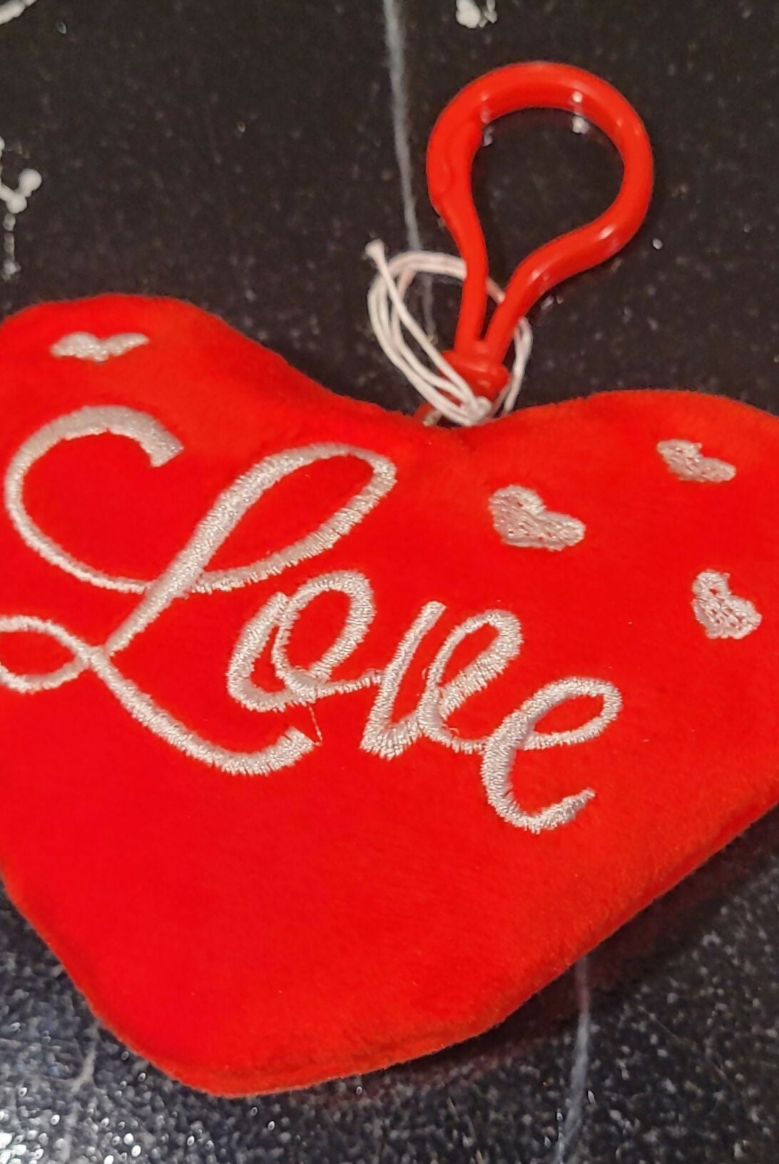 Red Heart Keychain - Deadwood South Boutique & Company LLC