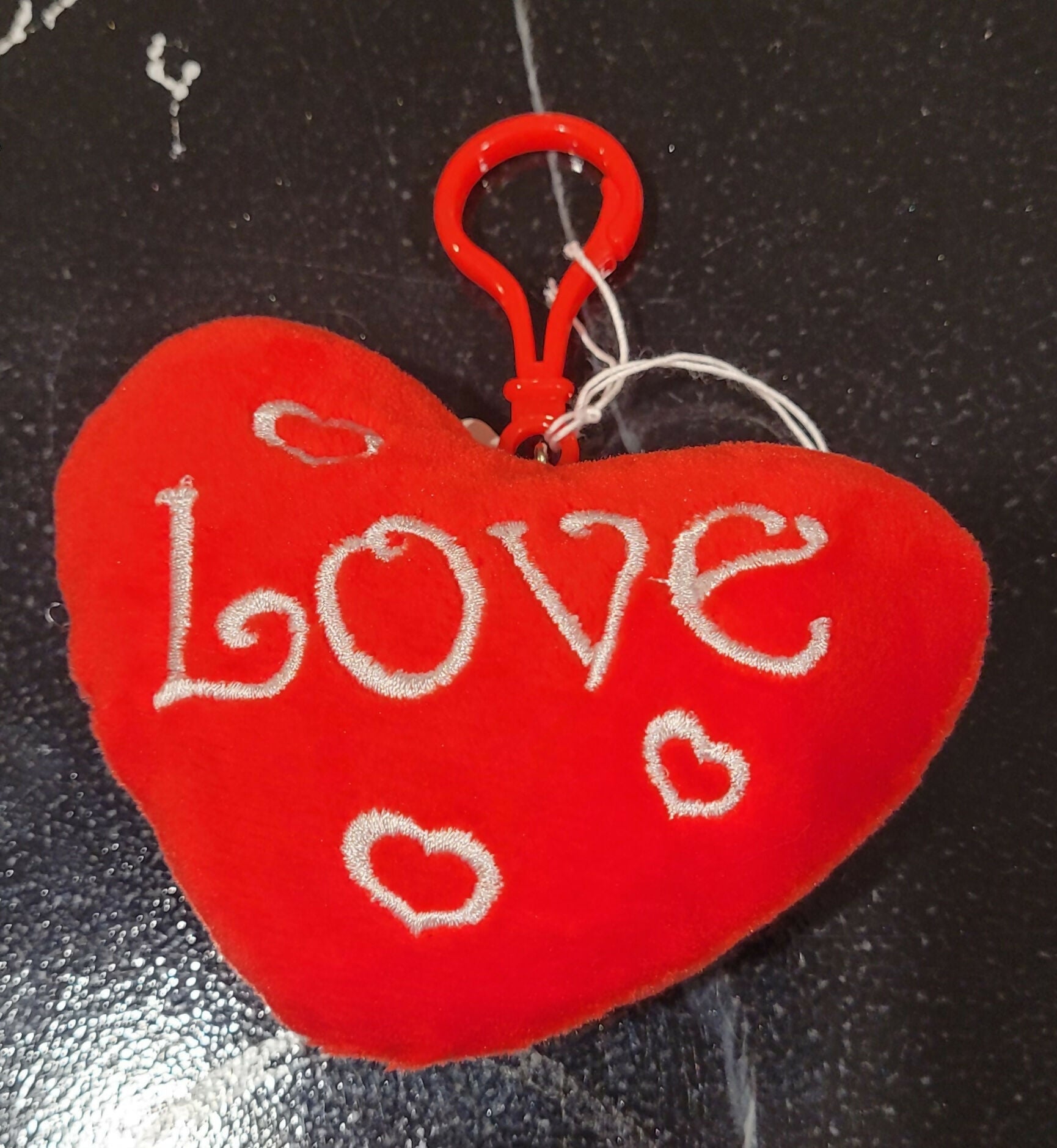 Red Heart Keychain - Deadwood South Boutique & Company LLC