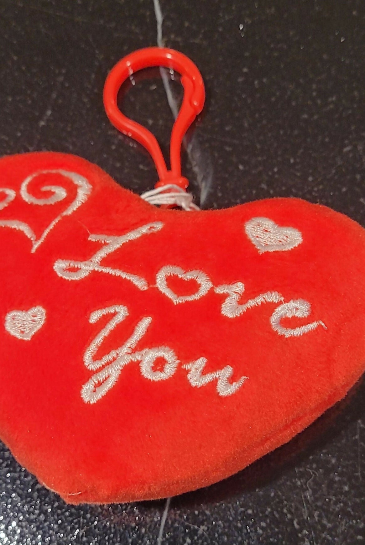 Red Heart Keychain - Deadwood South Boutique & Company LLC