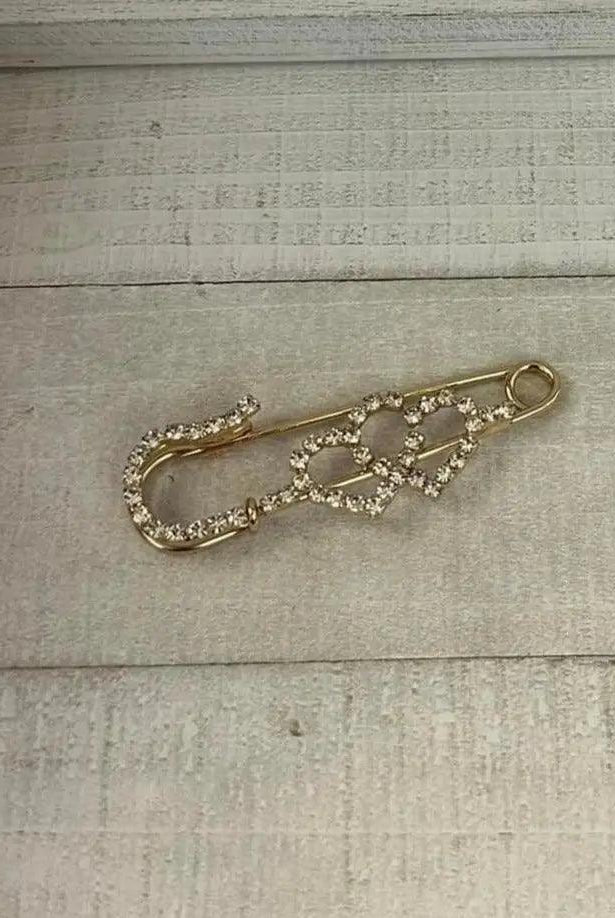 Rhinestone Brooch Pins - Deadwood South Boutique & Company LLC