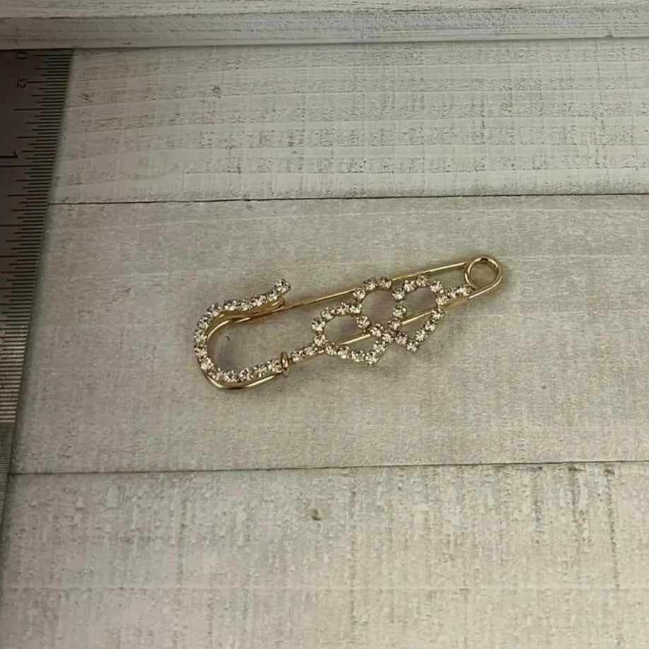 Rhinestone Brooch Pins - Deadwood South Boutique & Company LLC