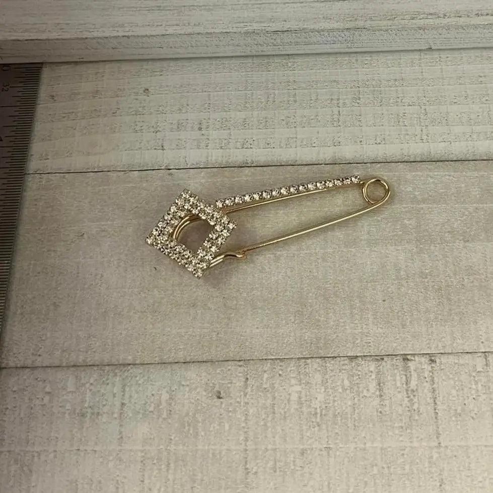 Rhinestone Brooch Pins - Deadwood South Boutique & Company LLC