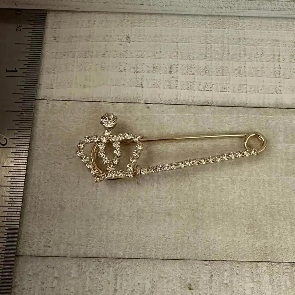 Rhinestone Brooch Pins - Deadwood South Boutique & Company LLC