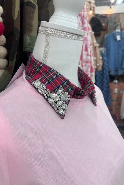 Rhinestone Shirt Collars - Deadwood South Boutique & Company LLC