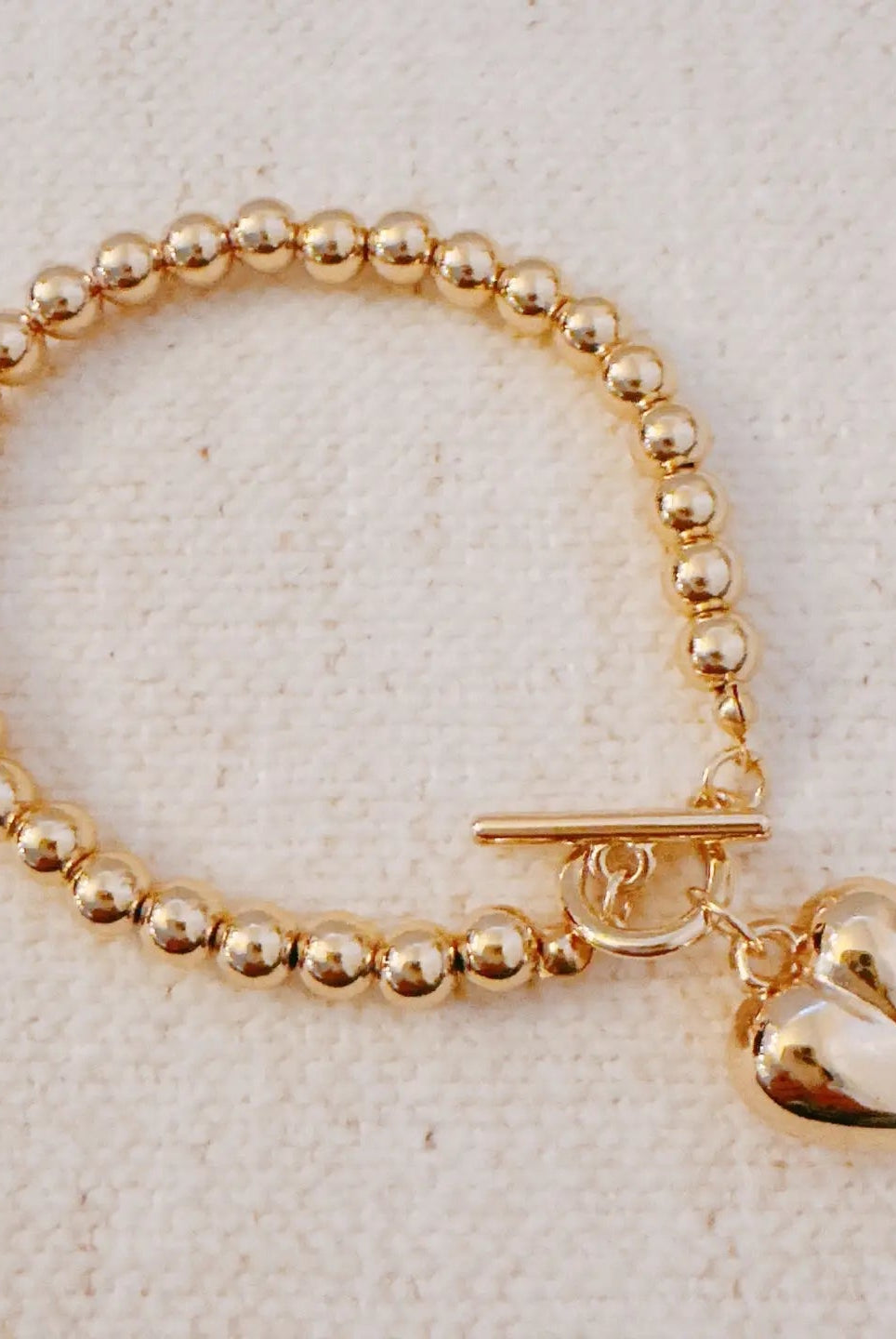 Rousey Heart Toggle Bracelet - Deadwood South Boutique & Company LLC