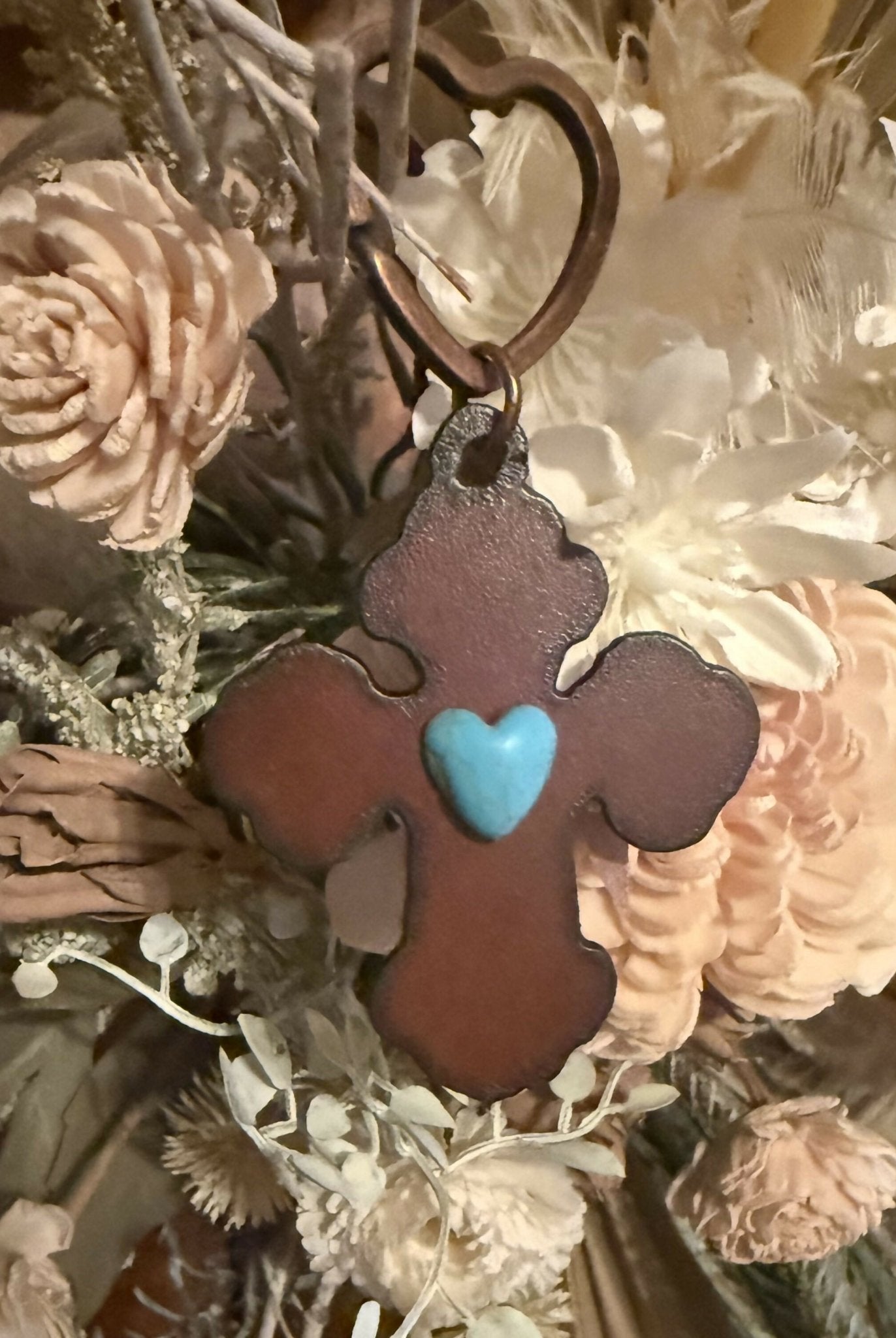 Rustic Metal Keychains - Deadwood South Boutique & Company LLC