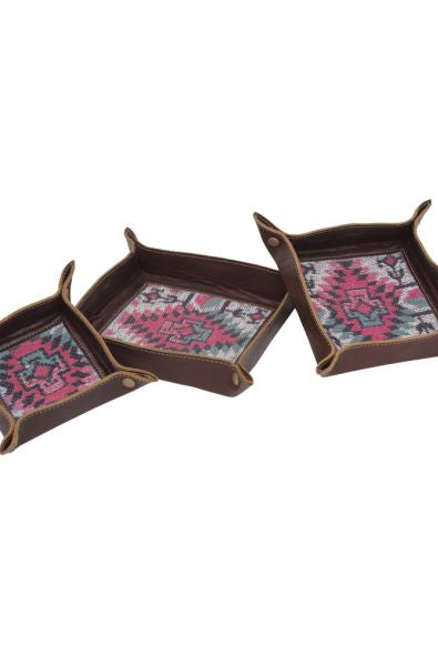 MIA Aztec Tray Set of 3-Trays-Deadwood South Boutique & Company-Deadwood South Boutique, Women's Fashion Boutique in Henderson, TX