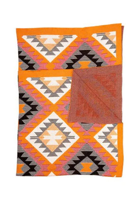 Effortless Spread Aztec Throw-Home Decor & Gifts-Deadwood South Boutique & Company LLC-Deadwood South Boutique, Women's Fashion Boutique in Henderson, TX