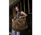San Angelo Leather Traveler Bag-Bags & Purses-Deadwood South Boutique & Company-Deadwood South Boutique, Women's Fashion Boutique in Henderson, TX