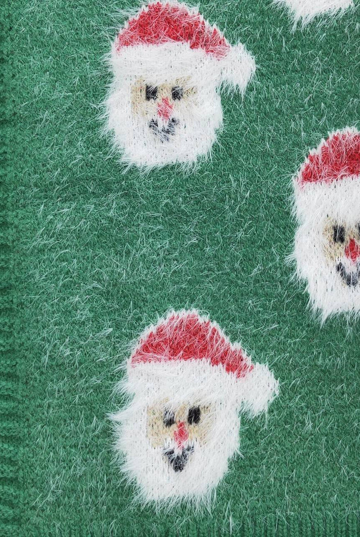 Santa Girls Cardigan-childrens-Deadwood South Boutique & Company LLC-Deadwood South Boutique, Women's Fashion Boutique in Henderson, TX