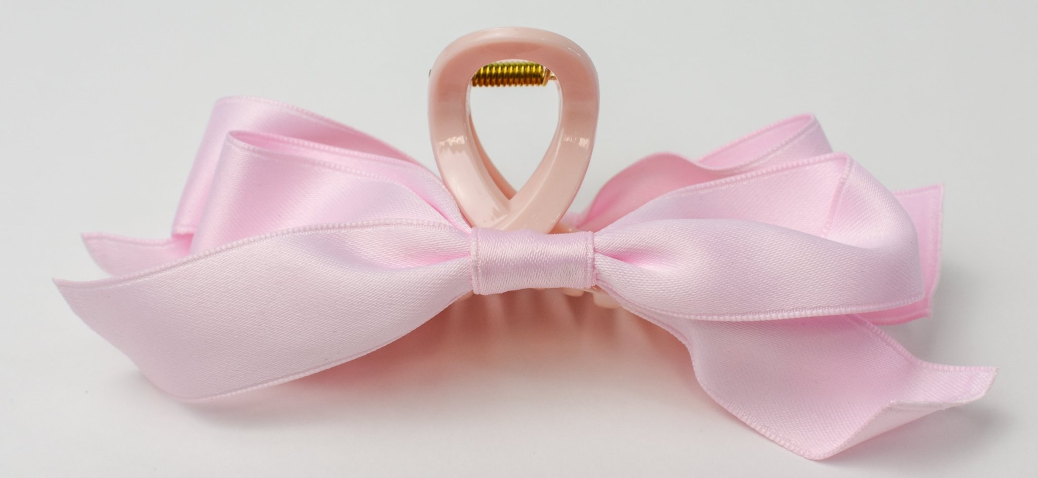 Satin Bow Hair Clip - Deadwood South Boutique & Company LLC