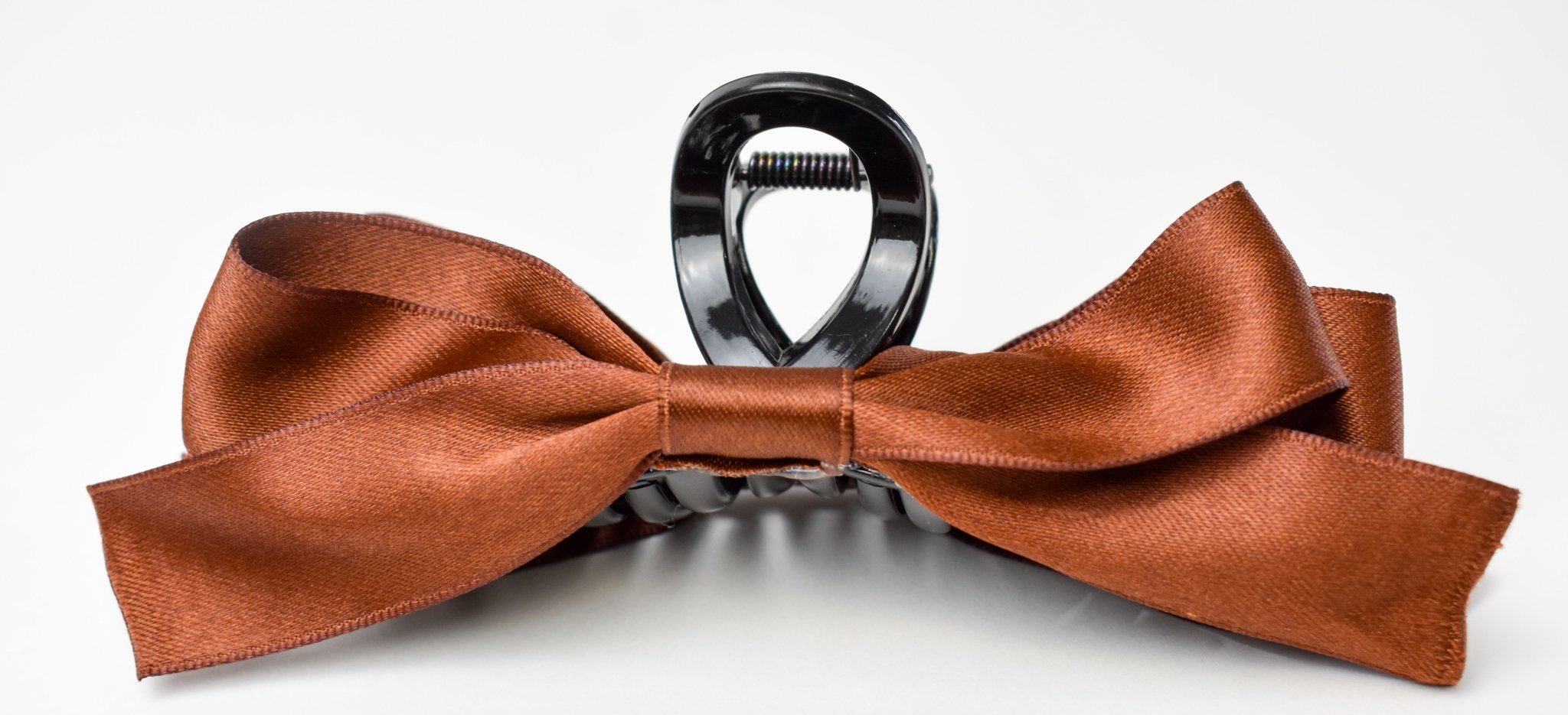 Satin Bow Hair Clip - Deadwood South Boutique & Company LLC
