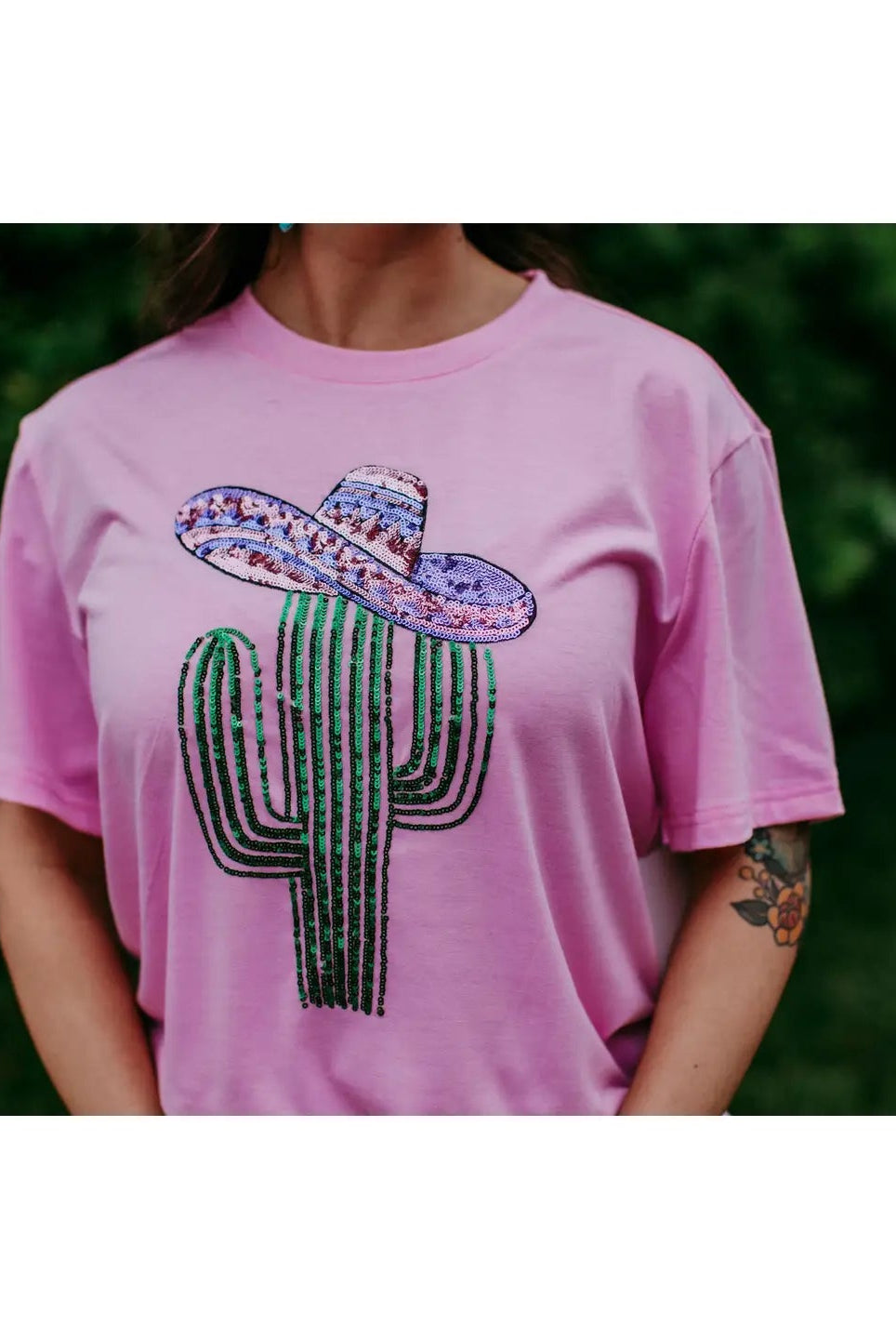 Shiny Saguaro Tee - Deadwood South Boutique & Company LLC