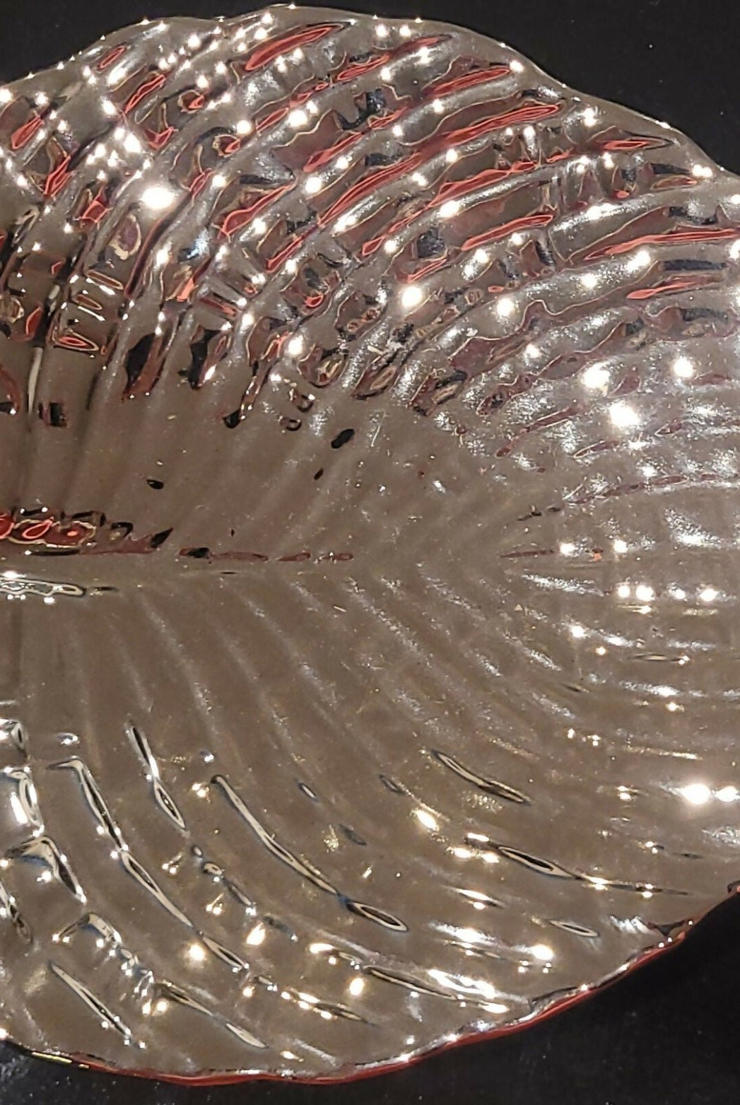 Silver Leaf Plate - Deadwood South Boutique & Company LLC