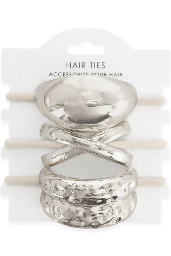 OMG 3 Piece Hair Tie Set-Accessories-Deadwood South Boutique & Company LLC-Deadwood South Boutique, Women's Fashion Boutique in Henderson, TX