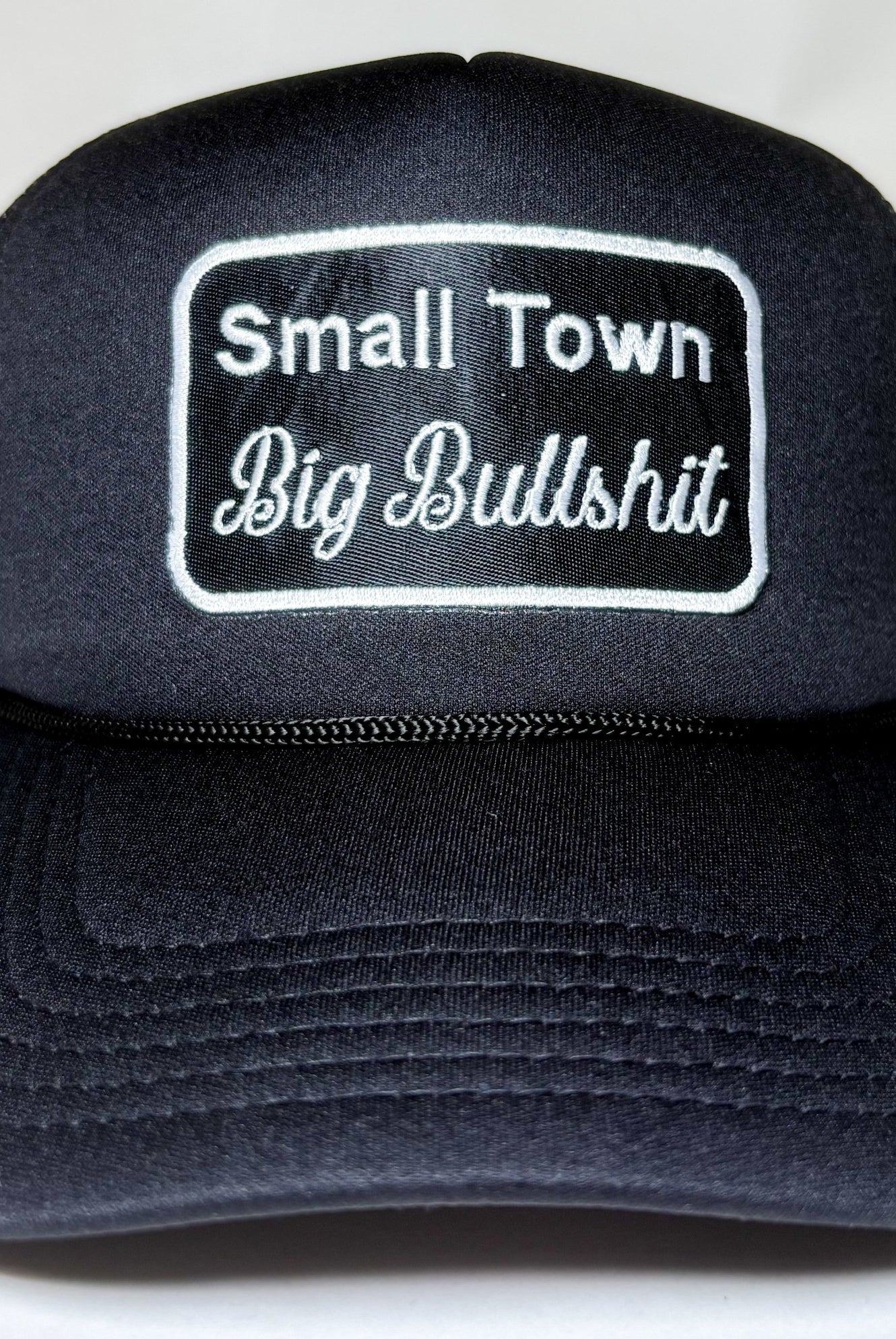Small Town Big Bull***** Trucker Cap - Deadwood South Boutique & Company LLC