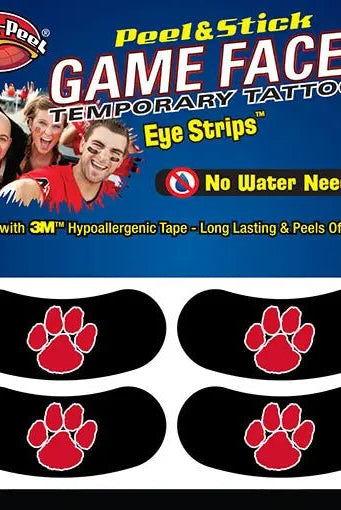 Spirit Faces Eye Black Tattoo - Deadwood South Boutique & Company LLC