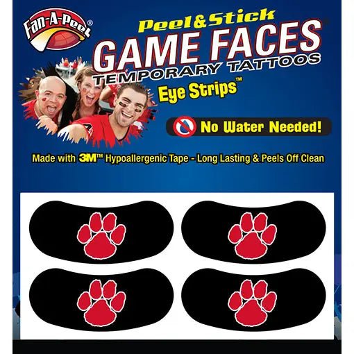 Spirit Faces Eye Black Tattoo - Deadwood South Boutique & Company LLC