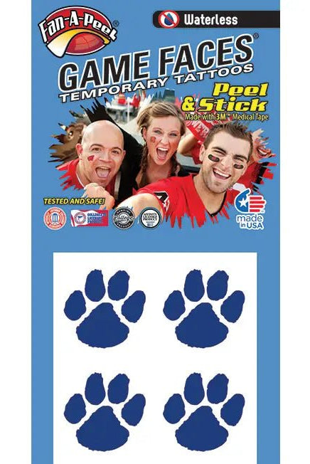 Spirit Game Face Temporary Tattoo - Deadwood South Boutique & Company LLC