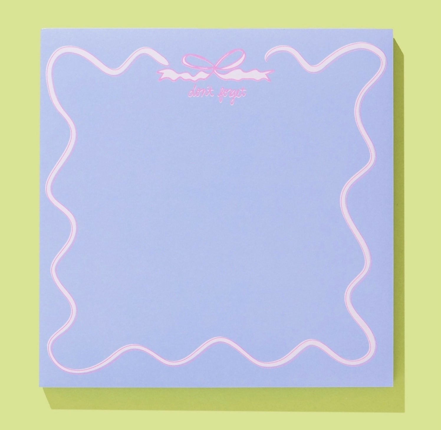 Square Notepad - "Don't Forget" - Deadwood South Boutique & Company LLC