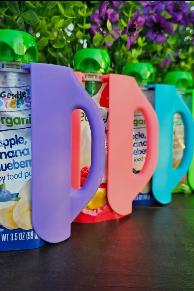 Squeeze Pouch Baby Food/Drink Holder - Deadwood South Boutique & Company LLC