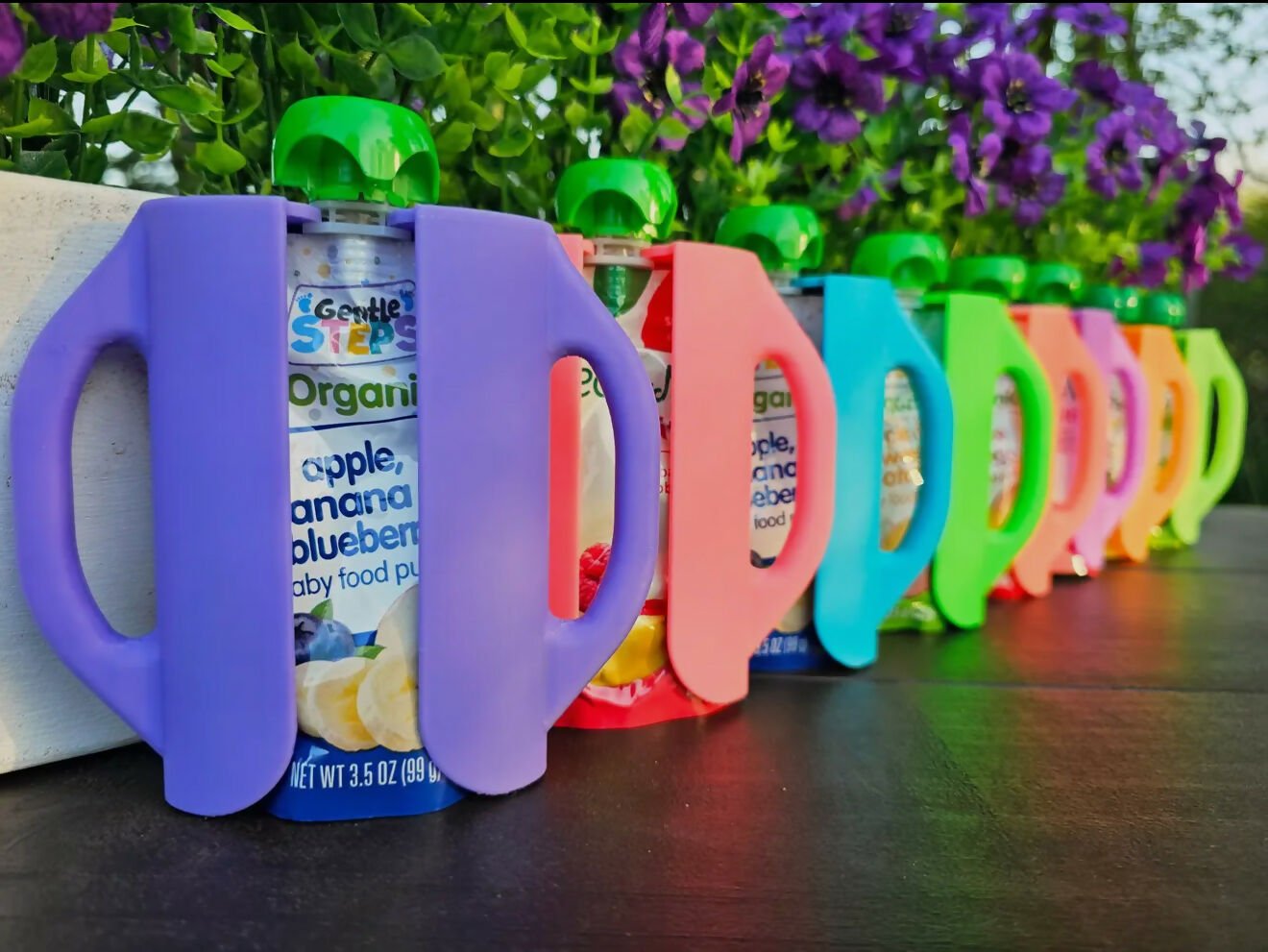 Squeeze Pouch Baby Food/Drink Holder - Deadwood South Boutique & Company LLC