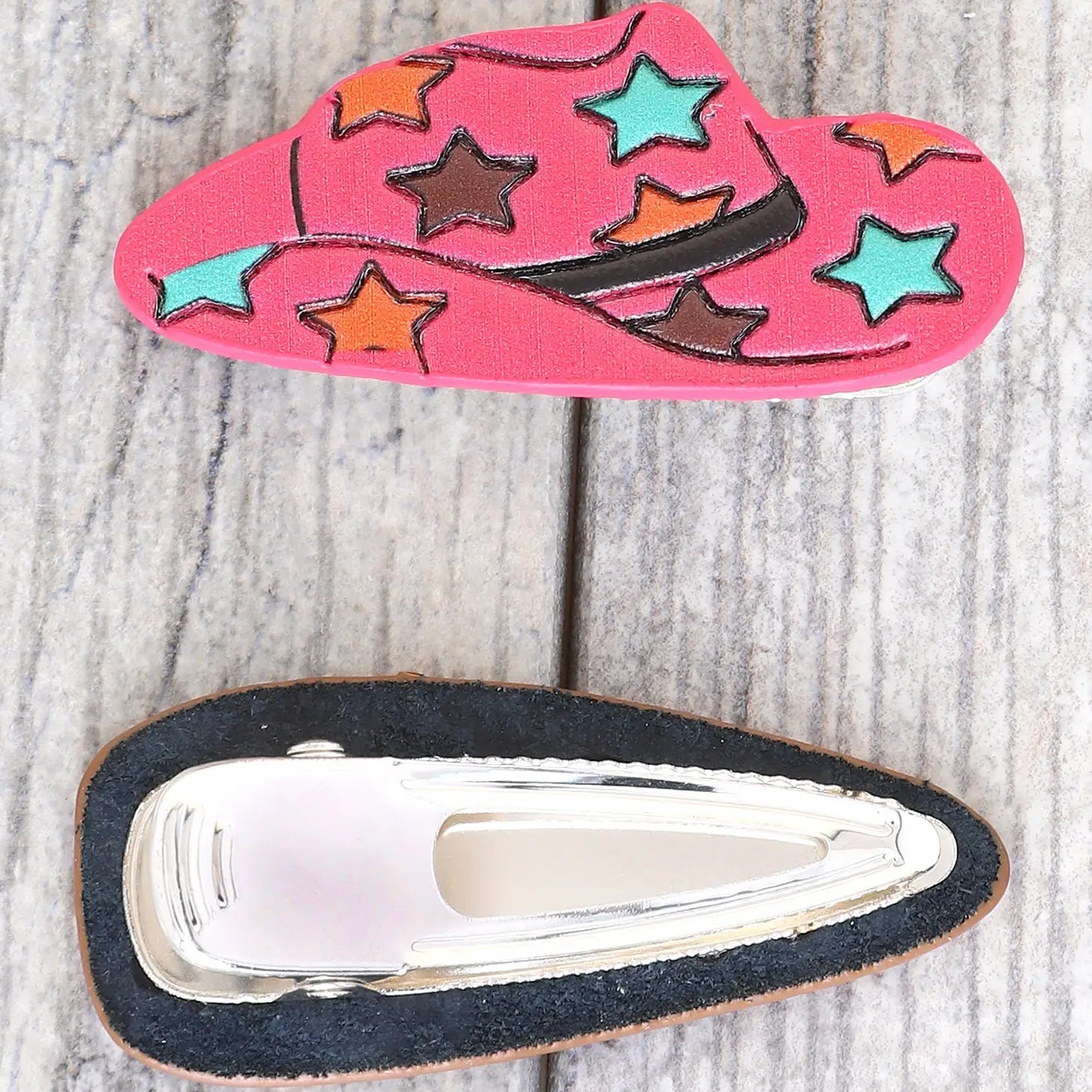 Star Cowboy Hat Hair Clip - Deadwood South Boutique & Company LLC