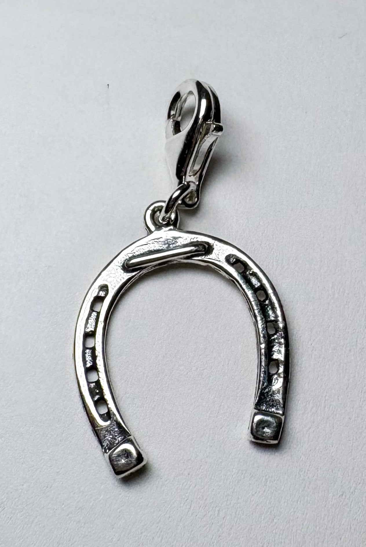 Sterling Silver Horseshoe Charm - Deadwood South Boutique & Company LLC