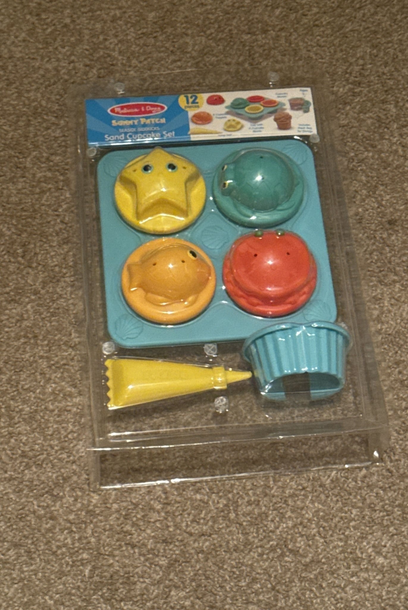 sunny patch sand cupcake set - Deadwood South Boutique & Company LLC