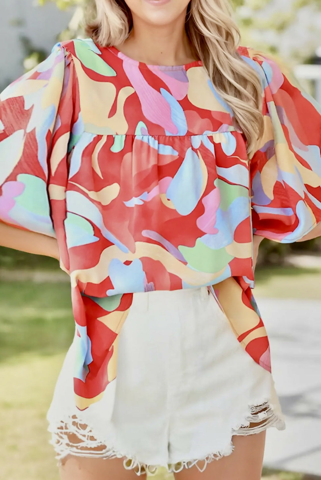 Luna Eclipse Top-Tops & Tees-Vintage Cowgirl-Deadwood South Boutique, Women's Fashion Boutique in Henderson, TX