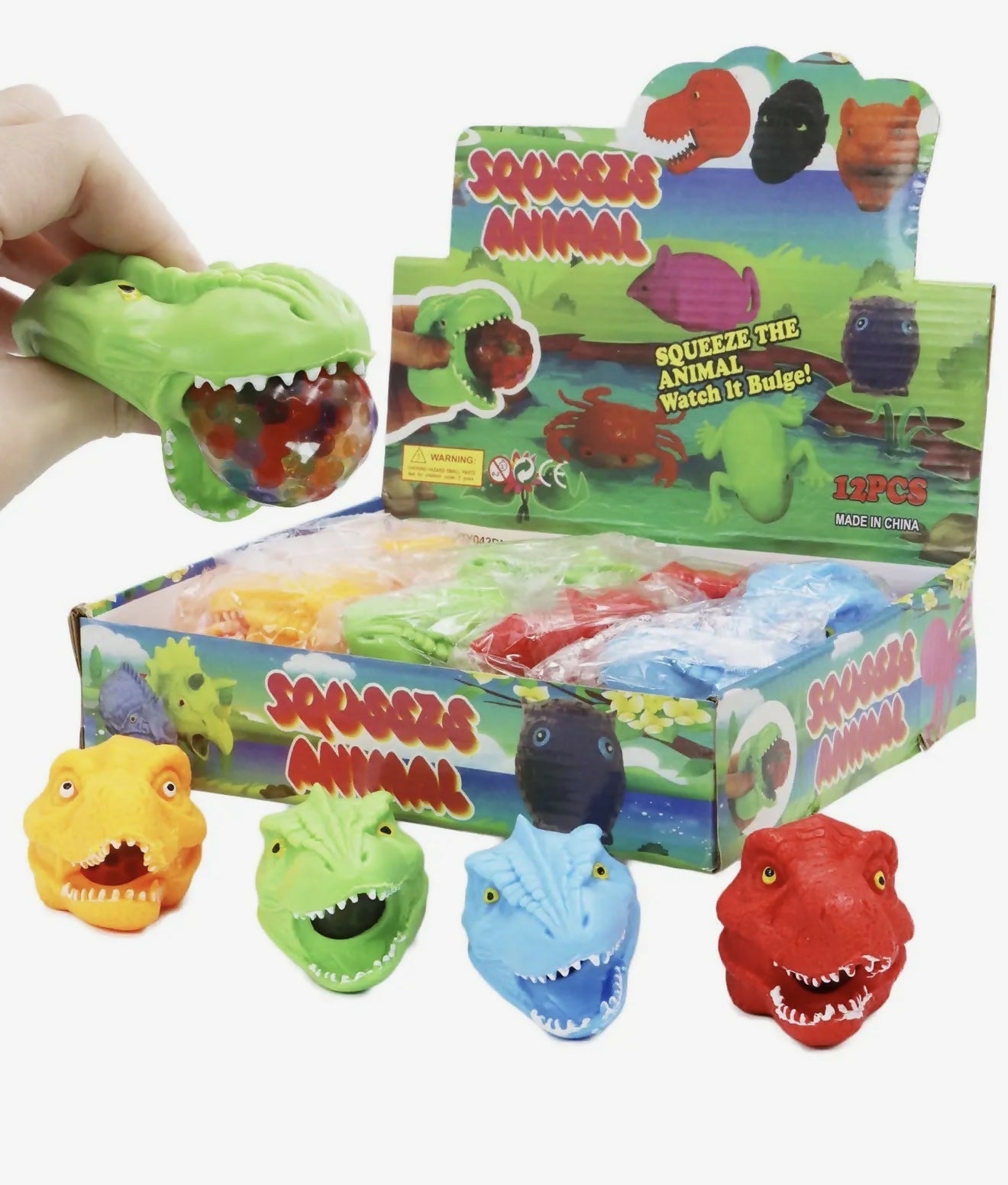 T - Rex Dino Bead Filled Squishy Toy - Deadwood South Boutique & Company LLC