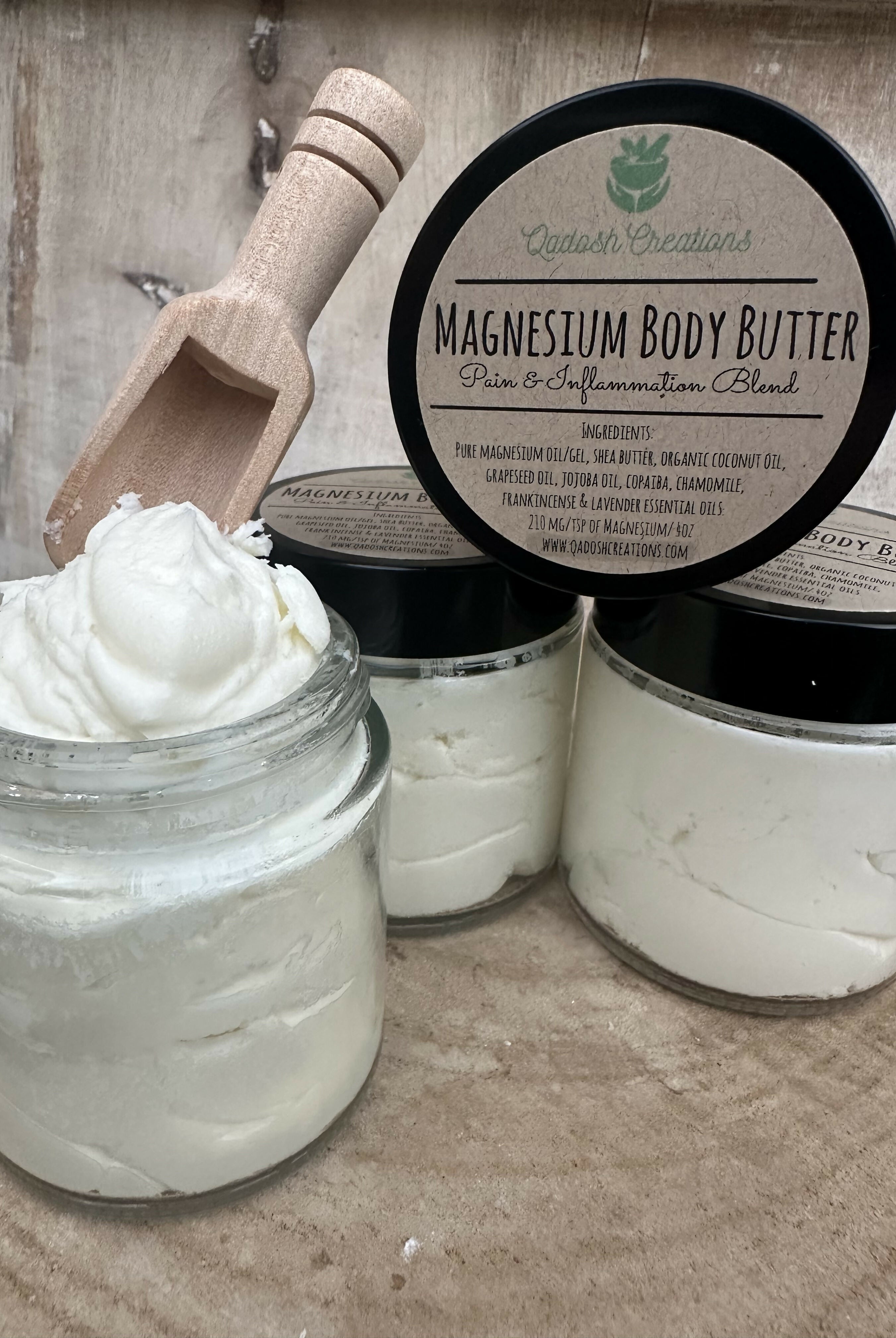Magnesium Body Butter-Magnesium Body Butter-Qadosh Creations-Deadwood South Boutique, Women's Fashion Boutique in Henderson, TX