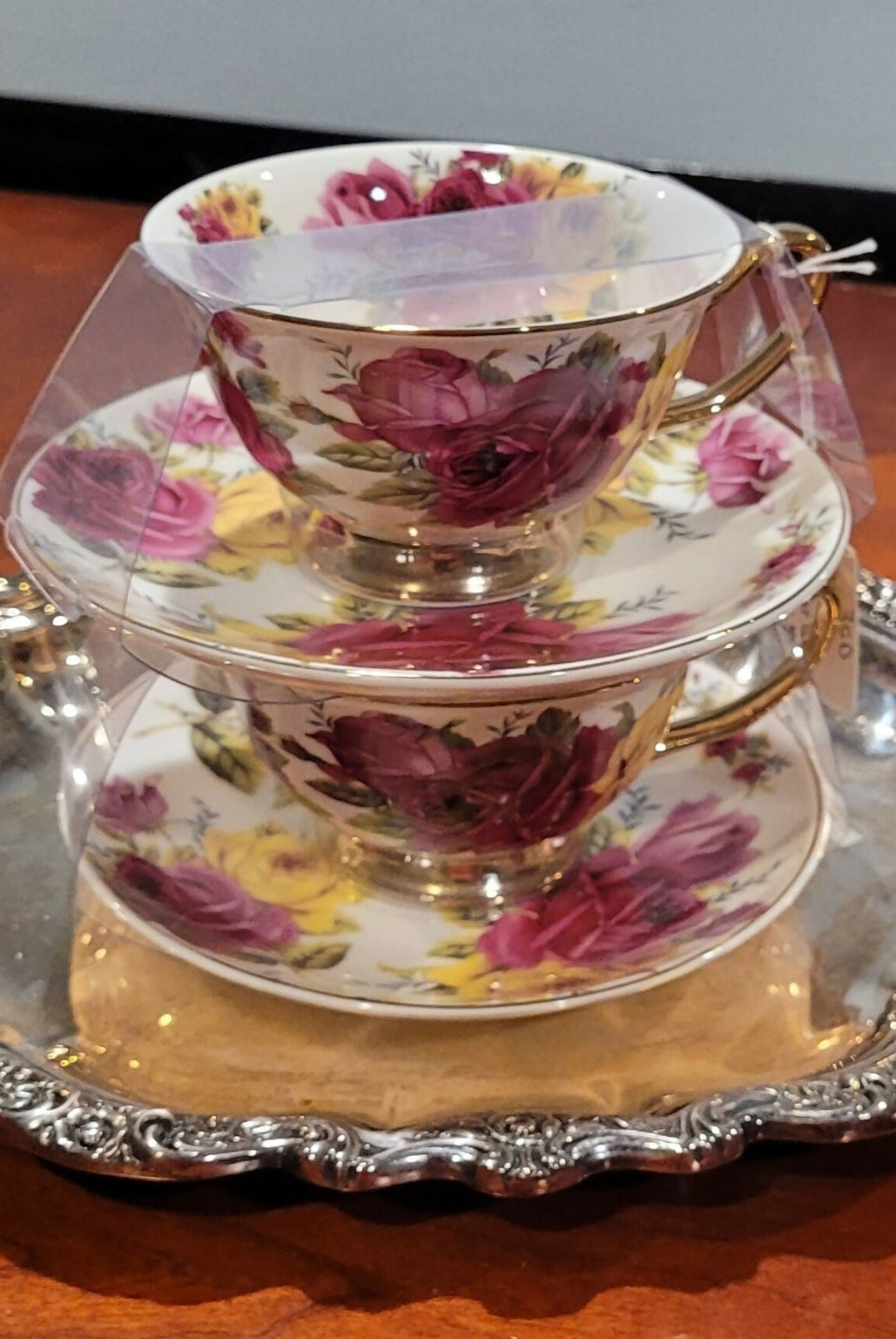 Tea Cup & Saucer Set - Deadwood South Boutique & Company LLC