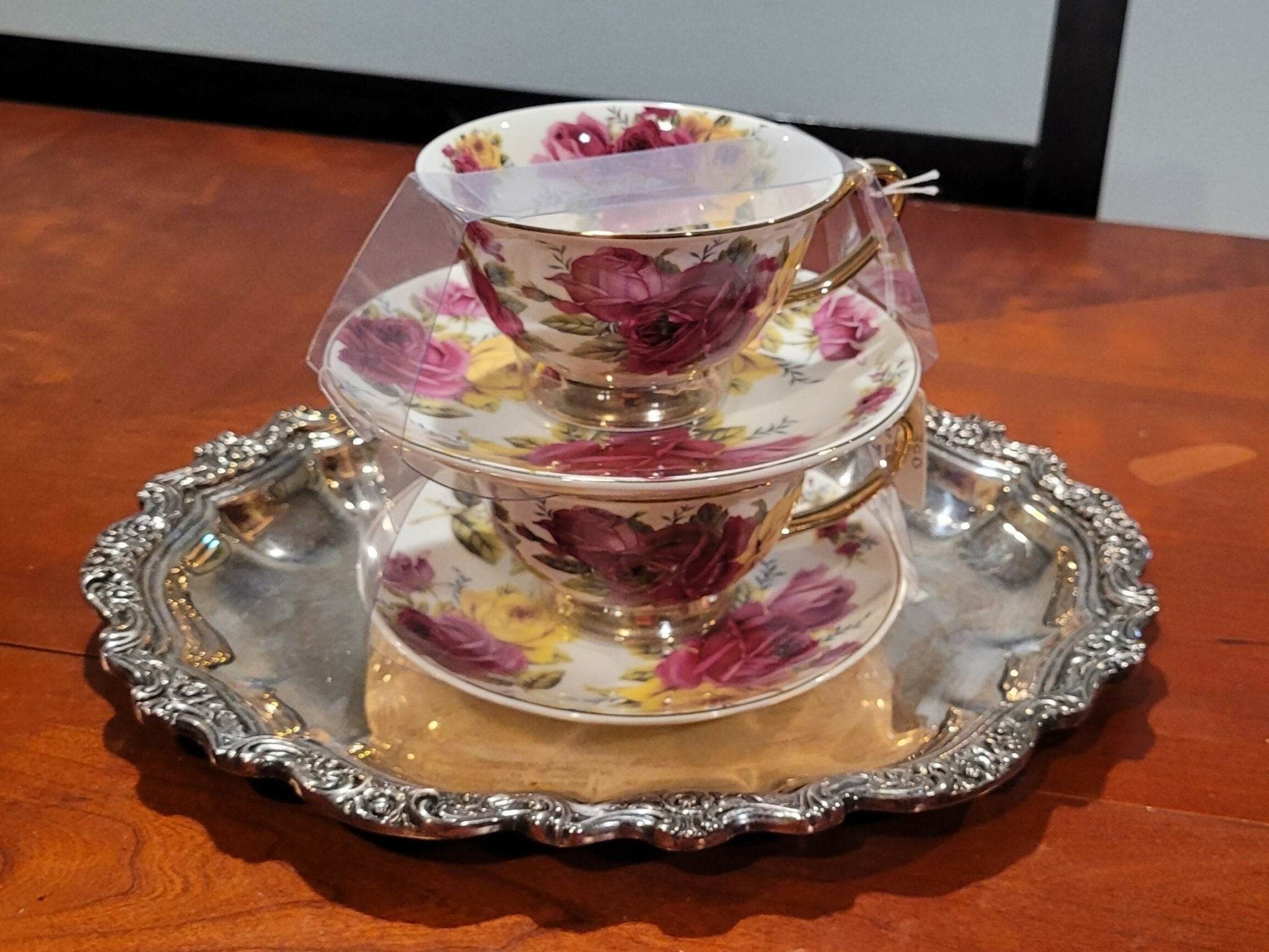 Tea Cup & Saucer Set - Deadwood South Boutique & Company LLC