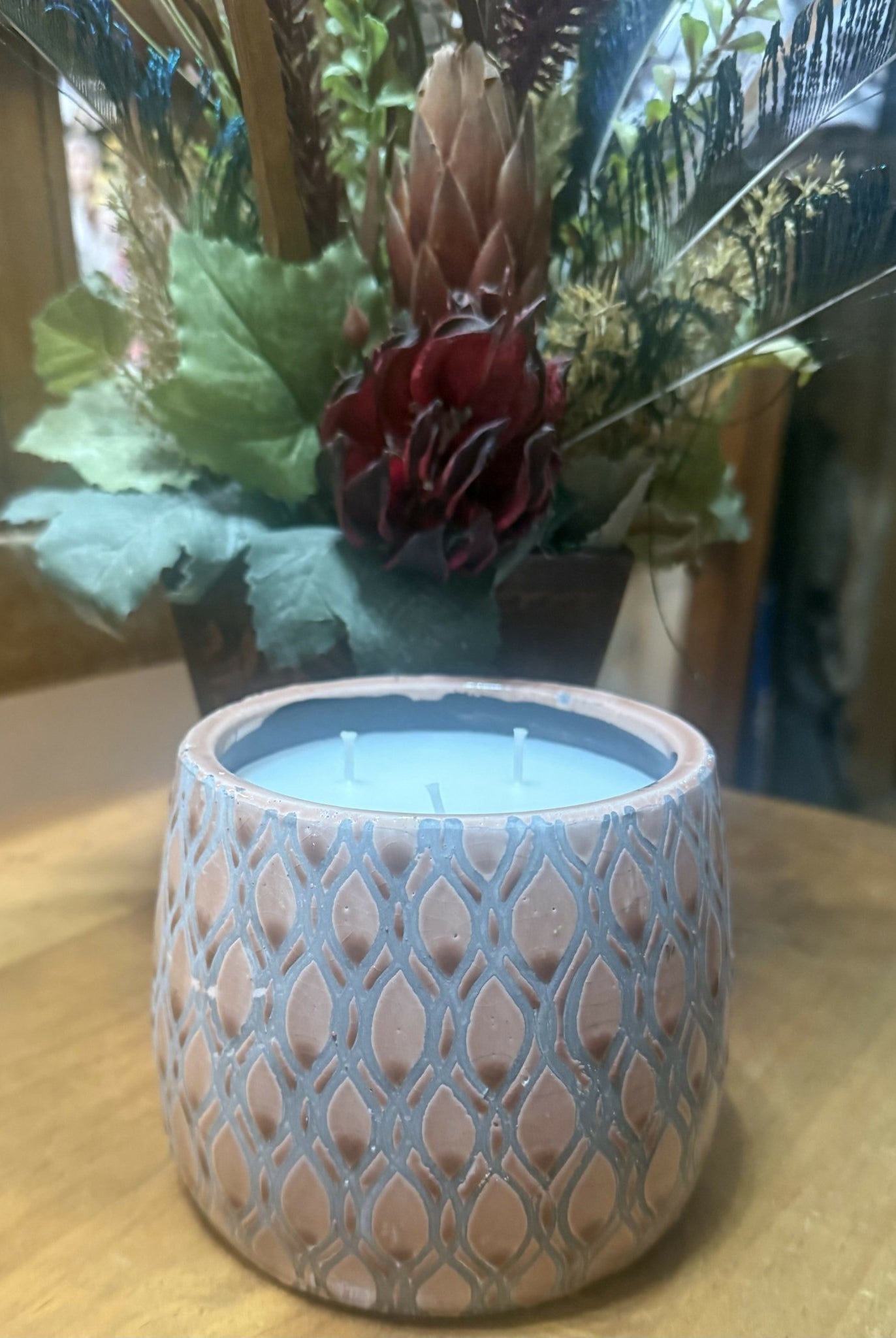 Teardrop candle - Dark and Handsome Scent - Deadwood South Boutique & Company LLC