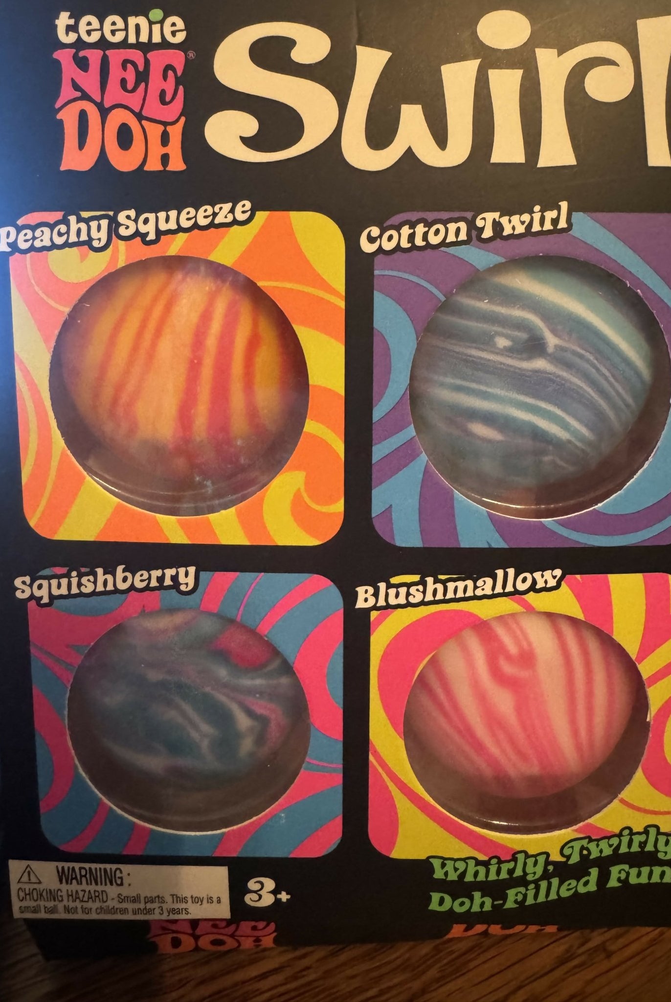 Teenie Nee Doh Swirl - 4 pk. - Deadwood South Boutique & Company LLC