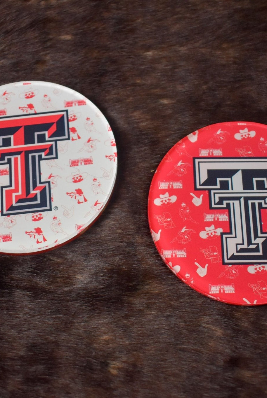 Texas Tech Acrylic Coaster - Deadwood South Boutique & Company LLC