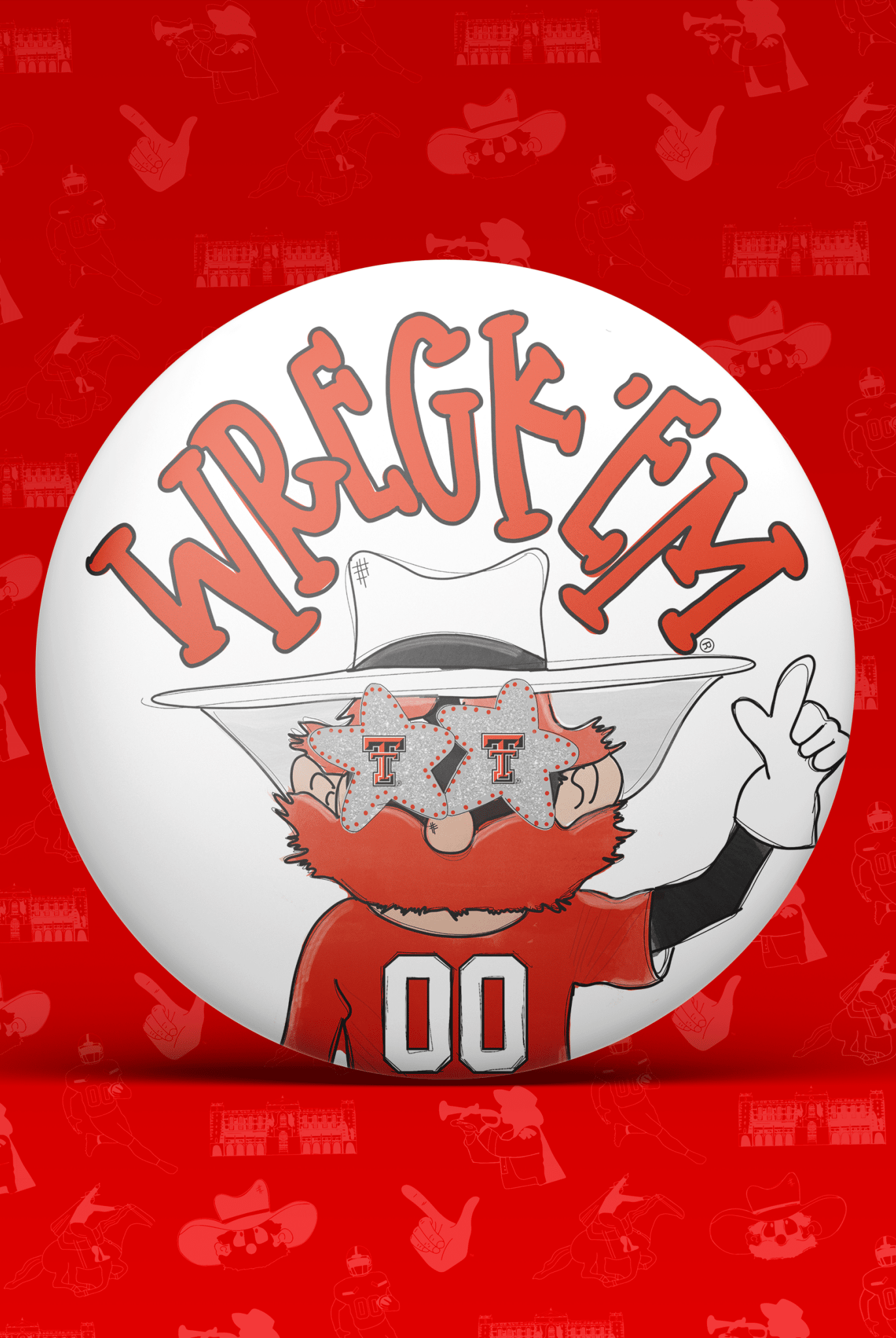 TEXAS TECH Game Day Buttons | Gameday Pins - Deadwood South Boutique & Company LLC