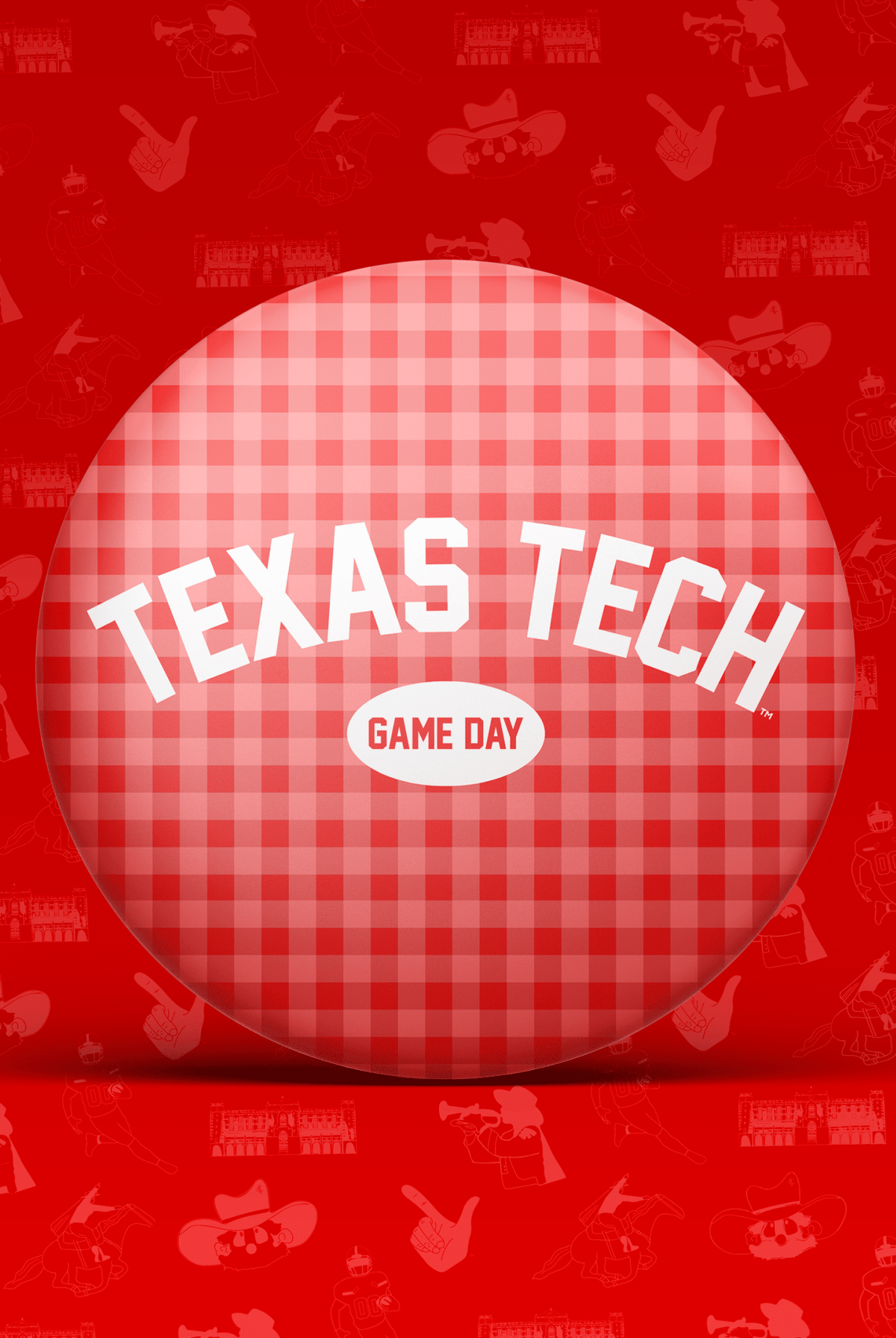 Texas Tech Game Day Buttons | TTU Gameday Pins - Deadwood South Boutique & Company LLC